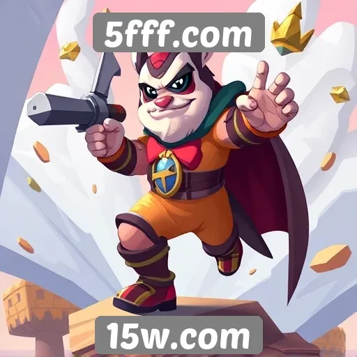 Diversidade de jogos disponíveis em 5fff